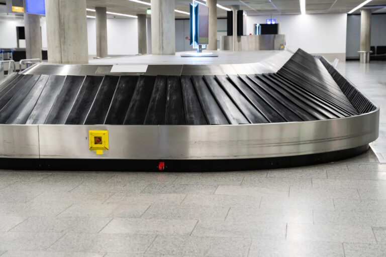 Inbound baggage claim unit
