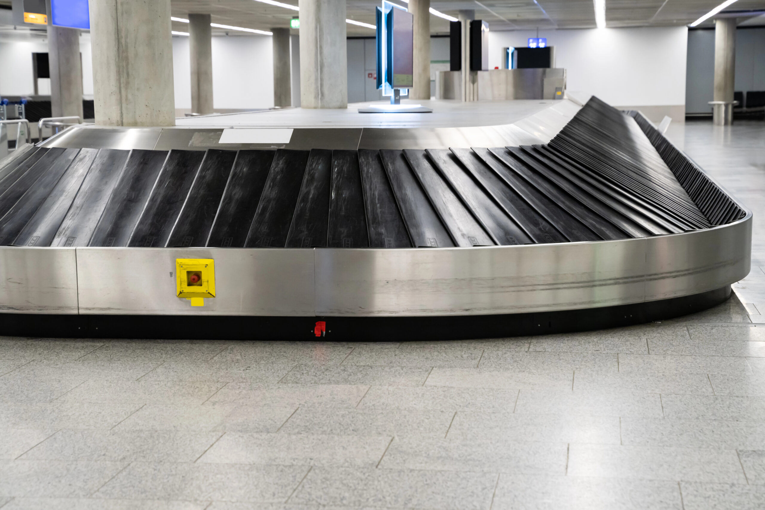 Inbound baggage claim unit