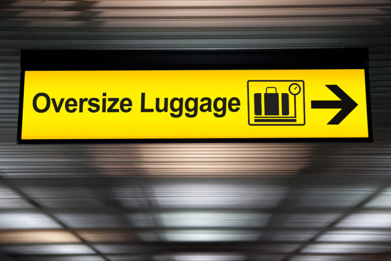 Oversize baggage screening